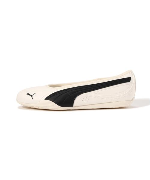 FREE'S MART(フリーズマート)の「〈PUMA〉キャッチ ソレイユ バレリーナ(バレエシューズ・レディース・ホワイト/ブラック・24.0cm/23.0cm)」の3枚目の写真