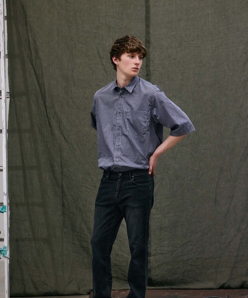 FACTOTUM】 Dot pattern Utility Shirt（シャツ/ブラウス）｜FACTOTUM