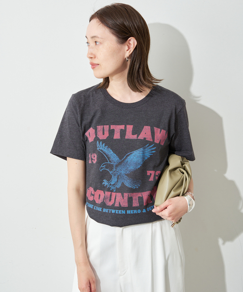 SLOBE IENA(スローブイエナ)の「《追加》BLUESCENTRIC/ブルースセントリック LOGO TEE(Tシャツ/カットソー・レディース・ブラック/イエロー/スカイブルー・FREE)」の16枚目の写真