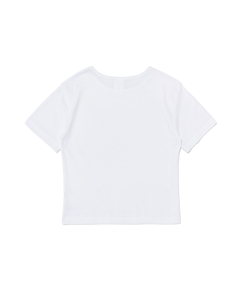 ROIDESROIS（ロワデロワ）の「パピースキャラクタークロップ半袖Tシャツ(ホワイト)（Tシャツ/カットソー・レディース・その他・FREE）」の3枚目の写真