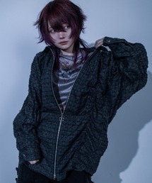 Gamchu（ガムチュ）の「『Gamchu/ガムチュ』モンスターの抜け殻をボクは縫い込んだ。チェックZIPドルマンシャツ（シャツ/ブラウス）」