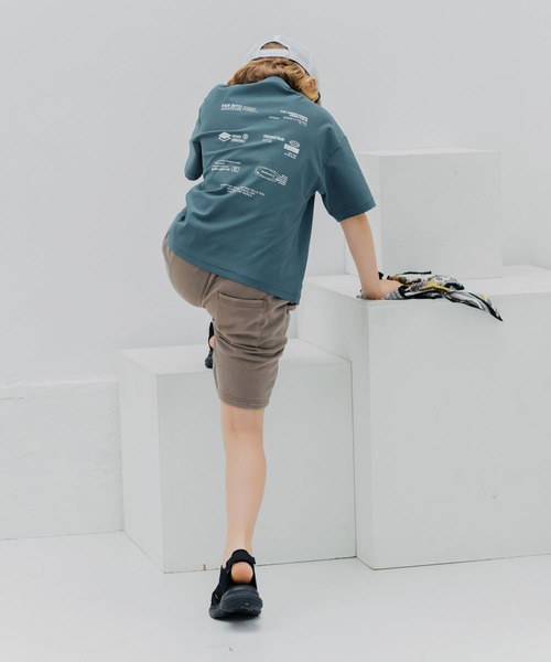 GLOBAL WORK(グローバルワーク)の「ヴィンテージ加工ショーツ/714519(その他パンツ・キッズ・ライトベージュ/サックスブルー/チャコールグレー・150cm/140cm/130cm/160cm)」の10枚目の写真