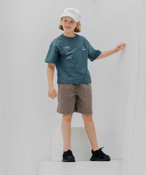 GLOBAL WORK(グローバルワーク)の「ヴィンテージ加工ショーツ/714519(その他パンツ・キッズ・ライトベージュ/サックスブルー/チャコールグレー・150cm/140cm/130cm/160cm)」の13枚目の写真