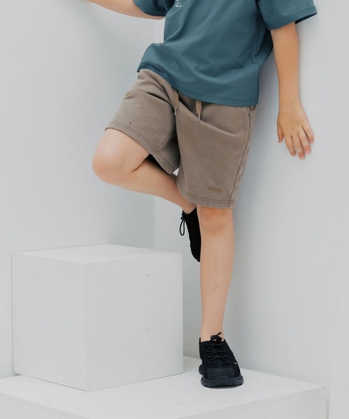GLOBAL WORK(グローバルワーク)の「ヴィンテージ加工ショーツ/714519(その他パンツ・キッズ・ライトベージュ/サックスブルー/チャコールグレー・150cm/140cm/130cm/160cm)」の8枚目の写真