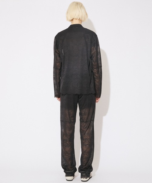 beautiful people(ビューティフルピープル)の「WACOAL MEN ÷ beautiful people lace suiting jacket(テーラードジャケット・メンズ・ネイビー/オリーブ・38/42/34)」の10枚目の写真
