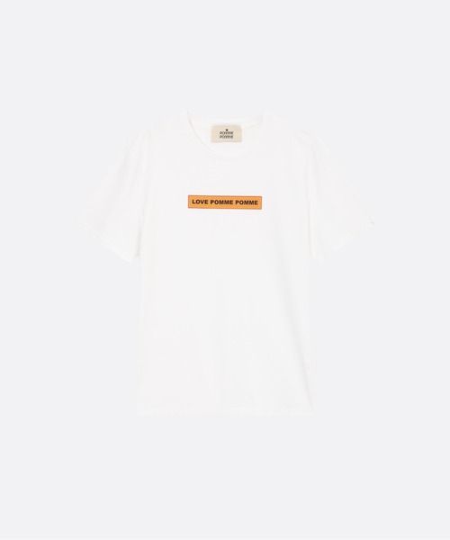 LOVE POMME POMME(ラブポムポム)の「Essential Bold Logo Tee(Tシャツ/カットソー・レディース・ホワイト系2/ブラック系1/ホワイト系1/ブラック系2・FREE)」の2枚目の写真