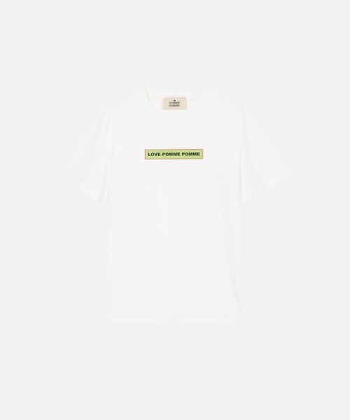LOVE POMME POMME(ラブポムポム)の「Essential Bold Logo Tee(Tシャツ/カットソー・レディース・ホワイト系2/ブラック系1/ホワイト系1/ブラック系2・FREE)」の3枚目の写真
