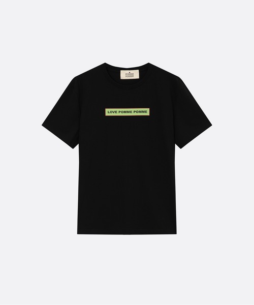 LOVE POMME POMME(ラブポムポム)の「Essential Bold Logo Tee(Tシャツ/カットソー・レディース・ホワイト系2/ブラック系1/ホワイト系1/ブラック系2・FREE)」の1枚目の写真