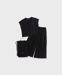 THOUSAND MILE | THOUSAND MILE/ FRENCH SLEEVE SHIRT & LONG PANTS SET / TM261NP00042 夏服(Tシャツ/カットソー)