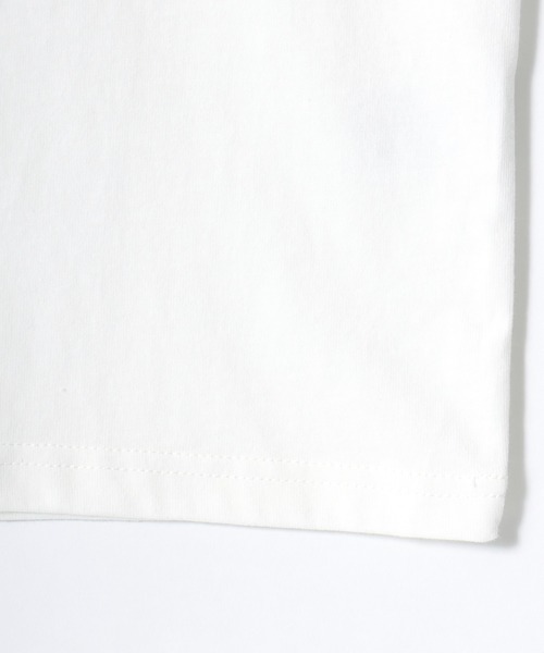 Lazar(ラザル)の「Animal Flocky SS Tee/接触冷感 オーバーサイズ アニマル柄 クジラ イヌ トラ カレッジ フロッキープリント 半袖Tシャツ/レディース メンズ(Tシャツ/カットソー・レディース・マスタード/ホワイト系その他2/ホワイト/ブラック/ホワイト系その他/ブルー・M/L)」の22枚目の写真