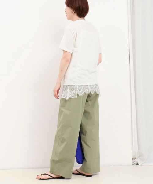 fredy couleur(フレディクルール)の「ヒョウ柄ロゴTee(Tシャツ/カットソー・レディース・ブラウン/チャコールグレー/オフホワイト/ベビーピンク・M)」の8枚目の写真