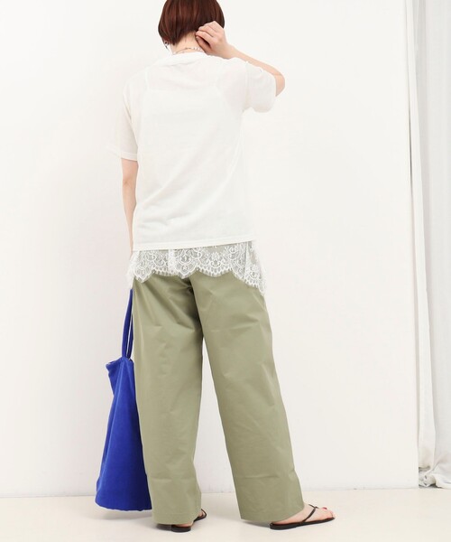 fredy couleur(フレディクルール)の「ヒョウ柄ロゴTee(Tシャツ/カットソー・レディース・ブラウン/チャコールグレー/オフホワイト/ベビーピンク・M)」の10枚目の写真