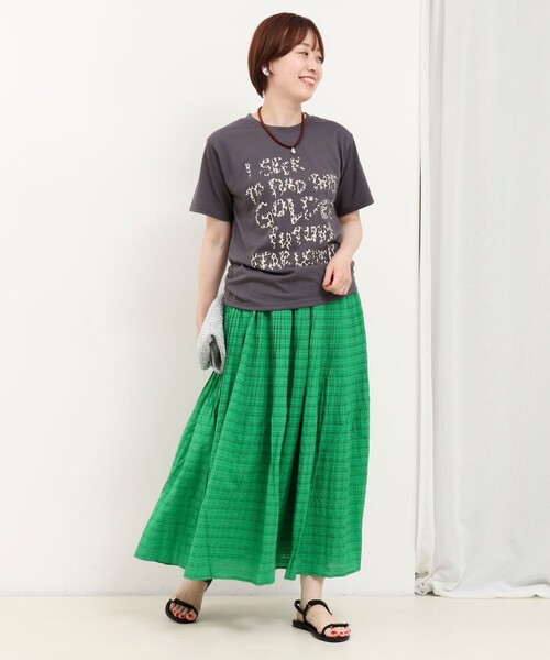 fredy couleur(フレディクルール)の「ヒョウ柄ロゴTee(Tシャツ/カットソー・レディース・ブラウン/チャコールグレー/オフホワイト/ベビーピンク・M)」の18枚目の写真