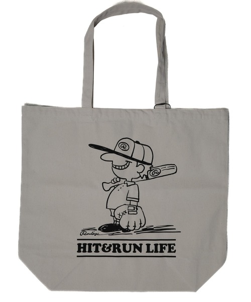 Mag.(マグ)の「【Rawlings/ローリングス】BASEBALL BOY TOTE / ベースボールボーイトート(トートバッグ・メンズ・オフホワイト/ブラック・FREE)」の2枚目の写真