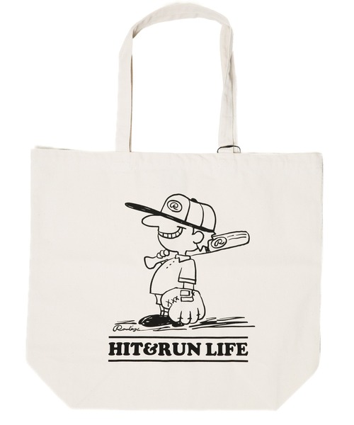 Mag.(マグ)の「【Rawlings/ローリングス】BASEBALL BOY TOTE / ベースボールボーイトート(トートバッグ・メンズ・オフホワイト/ブラック・FREE)」の12枚目の写真