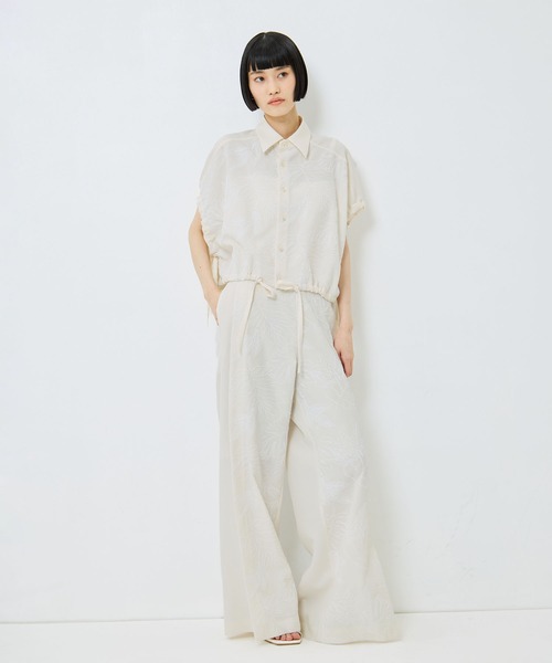 UJOH(ウジョー)の「【UJOH/ウジョー】《STUDIOUS別注》 FLOWER LACE POCKET PANTS/フラワーレースポケットパンツ(その他パンツ・レディース・ネイビー/キナリ・1/2/3)」の18枚目の写真