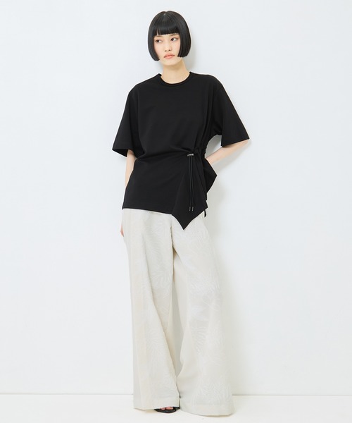UJOH(ウジョー)の「【UJOH/ウジョー】《STUDIOUS別注》 FLOWER LACE POCKET PANTS/フラワーレースポケットパンツ(その他パンツ・レディース・ネイビー/キナリ・1/2/3)」の13枚目の写真