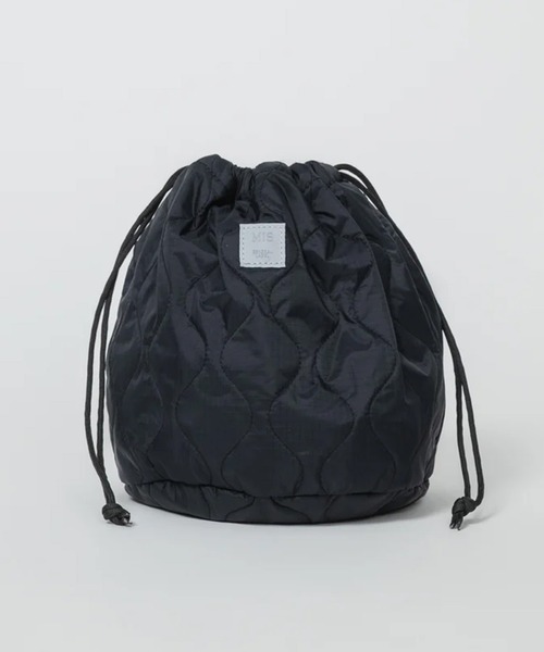 MIS(エムアイエス)の「【MIS】MILITARY QUILTED EFFECTS BAG / ミリタリーキルトエフェクトバッグ(ハンドバッグ・レディース・イエロー/ブルー/ブラック/ピンク/ベージュ/グリーン・FREE)」の2枚目の写真