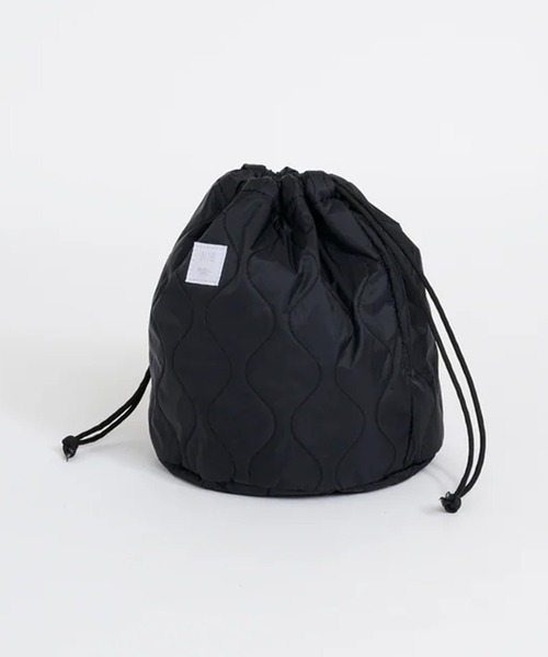 MIS(エムアイエス)の「【MIS】MILITARY QUILTED EFFECTS BAG / ミリタリーキルトエフェクトバッグ(ハンドバッグ・レディース・イエロー/ブルー/ブラック/ピンク/ベージュ/グリーン・FREE)」の7枚目の写真