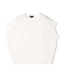 SHIPS Primary Navy Label:〈手洗い可能〉サイロ プレミアム TEE