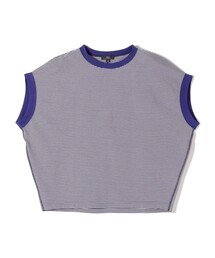 SHIPS Primary Navy Label:〈手洗い可能〉サイロ プレミアム TEE