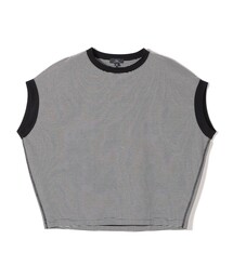 SHIPS Primary Navy Label:〈手洗い可能〉サイロ プレミアム TEE
