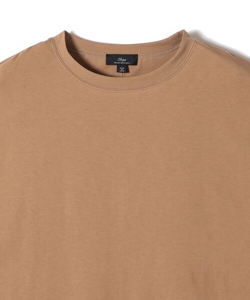 SHIPS（シップス）の「SHIPS Primary Navy Label:〈手洗い可能〉サイロ プレミアム TEE（Tシャツ/カットソー・レディース・ホワイト/ブラック/ベージュ系その他/ブルー・ONE SIZE）」の8枚目の写真