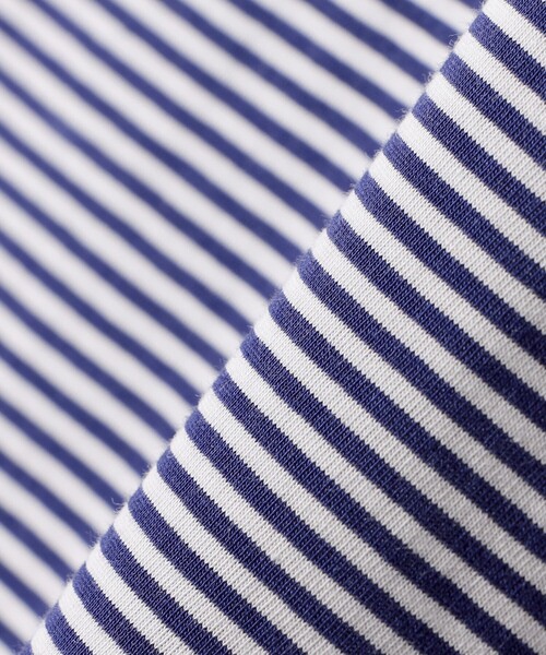 SHIPS（シップス）の「SHIPS Primary Navy Label:〈手洗い可能〉サイロ プレミアム TEE（Tシャツ/カットソー・レディース・ホワイト/ブラック/ベージュ系その他/ブルー・ONE SIZE）」の13枚目の写真