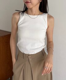 オープンバック」に該当するキャミソール（カップ付き）ファッション
