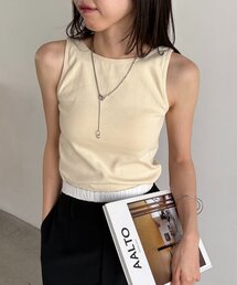 オープンバック」に該当するキャミソール（カップ付き）ファッション