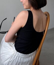【バックオープン】カップ付アメスリタンク