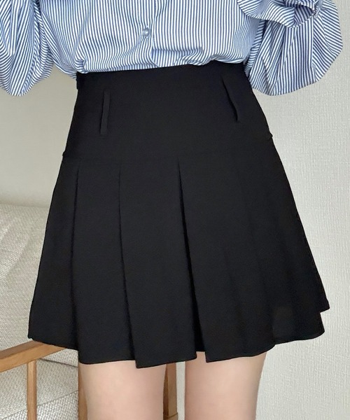 Cham.(チャム)の「プリーツミニスカート(スカート・レディース・ブラック/グレー・S/M/L)」の5枚目の写真