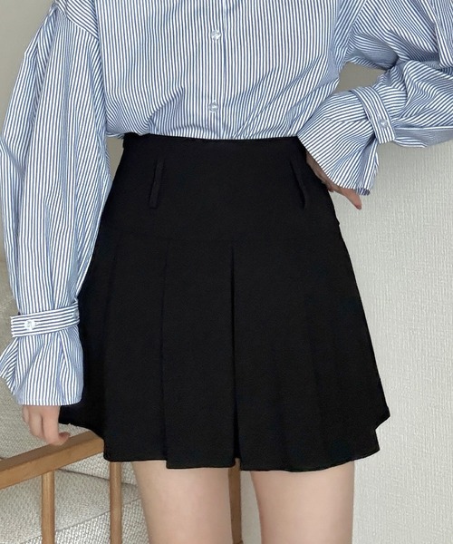 Cham.(チャム)の「プリーツミニスカート(スカート・レディース・ブラック/グレー・S/M/L)」の7枚目の写真