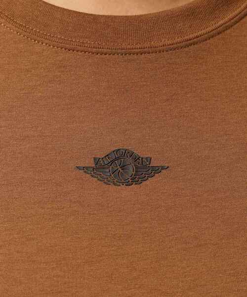 JORDAN BRAND（ジョーダンブランド）の「ジョーダン フライト ウィメンズ Tシャツ / Jordan Flight Women's T-Shirt IV5348-281 Light British Tan（Tシャツ/カットソー・レディース・ライトブラウン・M/L/S/XL/XS）」の11枚目の写真