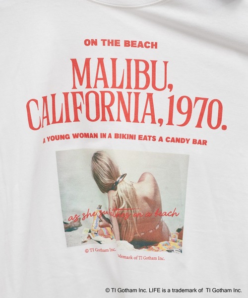 LARUTA（ラルータ）の「【LARUTA】LIFE PC／グラフィックロゴTee（Tシャツ/カットソー・レディース・オフホワイト・FREE）」の7枚目の写真