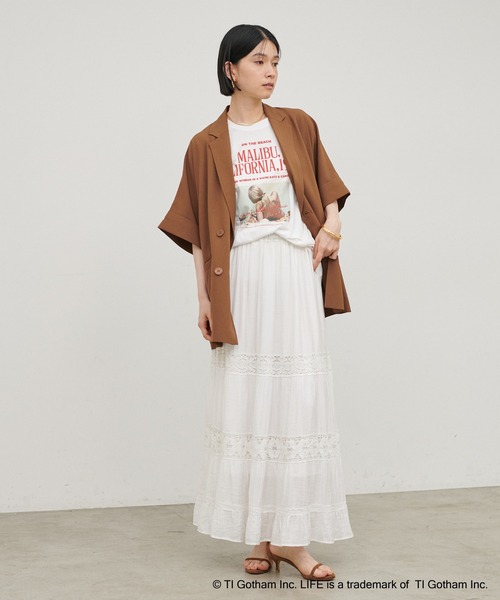 LARUTA（ラルータ）の「【LARUTA】LIFE PC／グラフィックロゴTee（Tシャツ/カットソー・レディース・オフホワイト・FREE）」の11枚目の写真