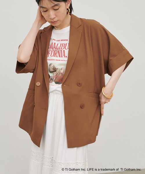 LARUTA（ラルータ）の「【LARUTA】LIFE PC／グラフィックロゴTee（Tシャツ/カットソー・レディース・オフホワイト・FREE）」の10枚目の写真