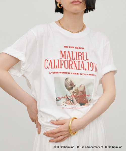 LARUTA（ラルータ）の「【LARUTA】LIFE PC／グラフィックロゴTee（Tシャツ/カットソー・レディース・オフホワイト・FREE）」の15枚目の写真