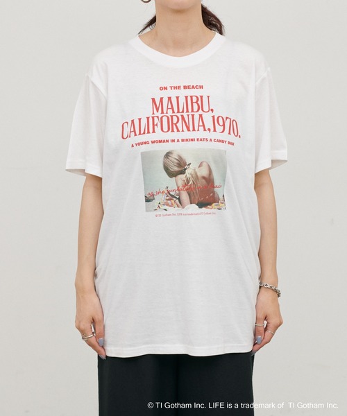 LARUTA（ラルータ）の「【LARUTA】LIFE PC／グラフィックロゴTee（Tシャツ/カットソー・レディース・オフホワイト・FREE）」の12枚目の写真