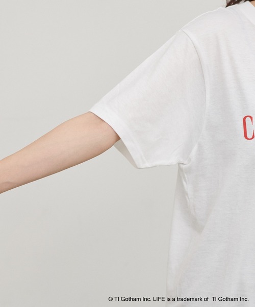 LARUTA（ラルータ）の「【LARUTA】LIFE PC／グラフィックロゴTee（Tシャツ/カットソー・レディース・オフホワイト・FREE）」の5枚目の写真
