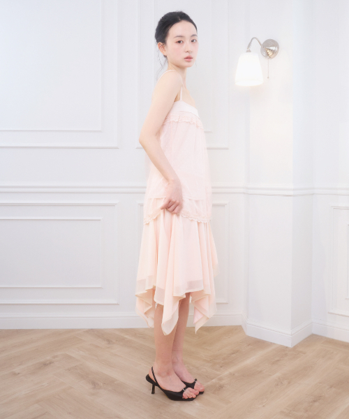 BELLIALEU（ベルリアル）の「DEAR LACE TOP CORAL PINK（その他トップス・レディース・その他・FREE）」の3枚目の写真