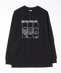 【COTTON EXPRESSIONS】コットンエクスプレッションズ EISTEIN SIMPLIFIELD LONG SLEEVE TEE
