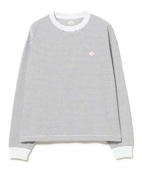 Ray BEAMS(レイビームス)の「【別注】DANTON / ロングスリーブ Tシャツ(Tシャツ/カットソー・レディース・オフホワイト/ブラック/ダークブラウン・MEDIUM)」の7枚目の写真