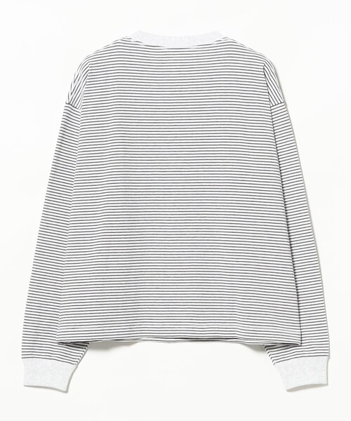 Ray BEAMS(レイビームス)の「【別注】DANTON / ロングスリーブ Tシャツ(Tシャツ/カットソー・レディース・オフホワイト/ブラック/ダークブラウン・MEDIUM)」の11枚目の写真