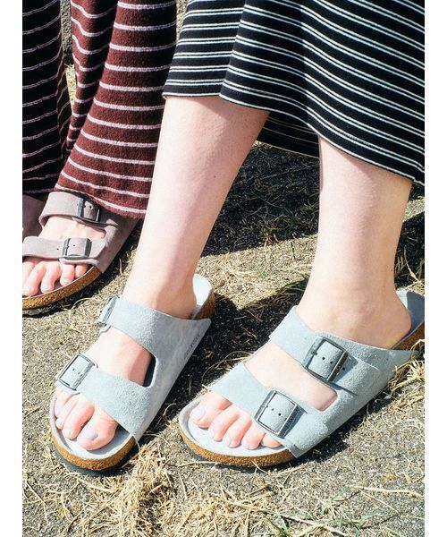 BIRKENSTOCK(ビルケンシュトック)の「【BIRKENSTOCK for emmi】Arizona SFB(サンダル・レディース・ライトブルー・37/36/39/38/40)」の1枚目の写真