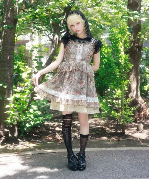 axes femme｜アクシーズファムのワンピース/ドレス（グリーン・カーキ