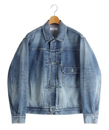 ARKnets（アークネッツ）の「marka / マーカ：TYPE-1 DENIM JACKET -ORGANIC COTTON 13.5oz SELVEDGE DENIM-：M25C02BL02C[COR]（デニムジャケット）」