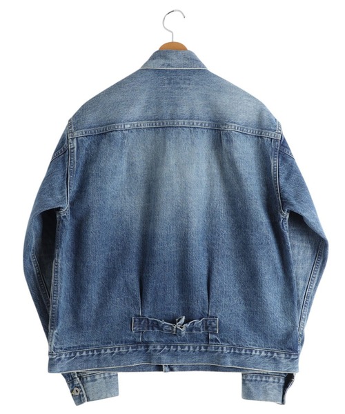 marka（マーカ）の「marka / マーカ：TYPE-1 DENIM JACKET -ORGANIC COTTON 13.5oz SELVEDGE DENIM-：M25C02BL02C[COR]（デニムジャケット・メンズ・ブルー系その他・1(S)）」の3枚目の写真