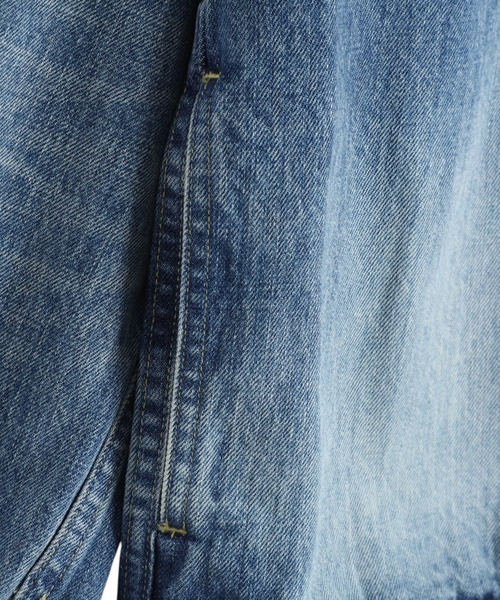 marka（マーカ）の「marka / マーカ：TYPE-1 DENIM JACKET -ORGANIC COTTON 13.5oz SELVEDGE DENIM-：M25C02BL02C[COR]（デニムジャケット・メンズ・ブルー系その他・1(S)）」の5枚目の写真