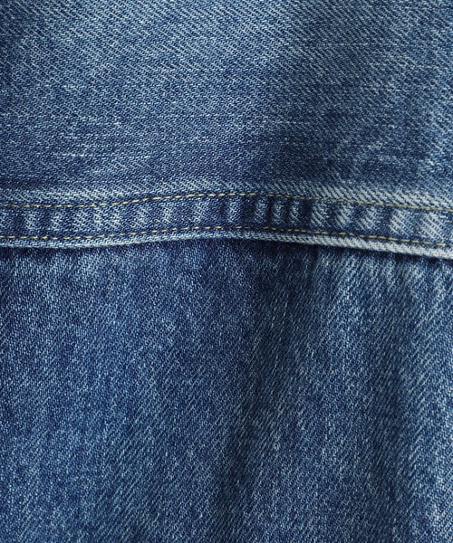 marka（マーカ）の「marka / マーカ：TYPE-1 DENIM JACKET -ORGANIC COTTON 13.5oz SELVEDGE DENIM-：M25C02BL02C[COR]（デニムジャケット・メンズ・ブルー系その他・1(S)）」の11枚目の写真